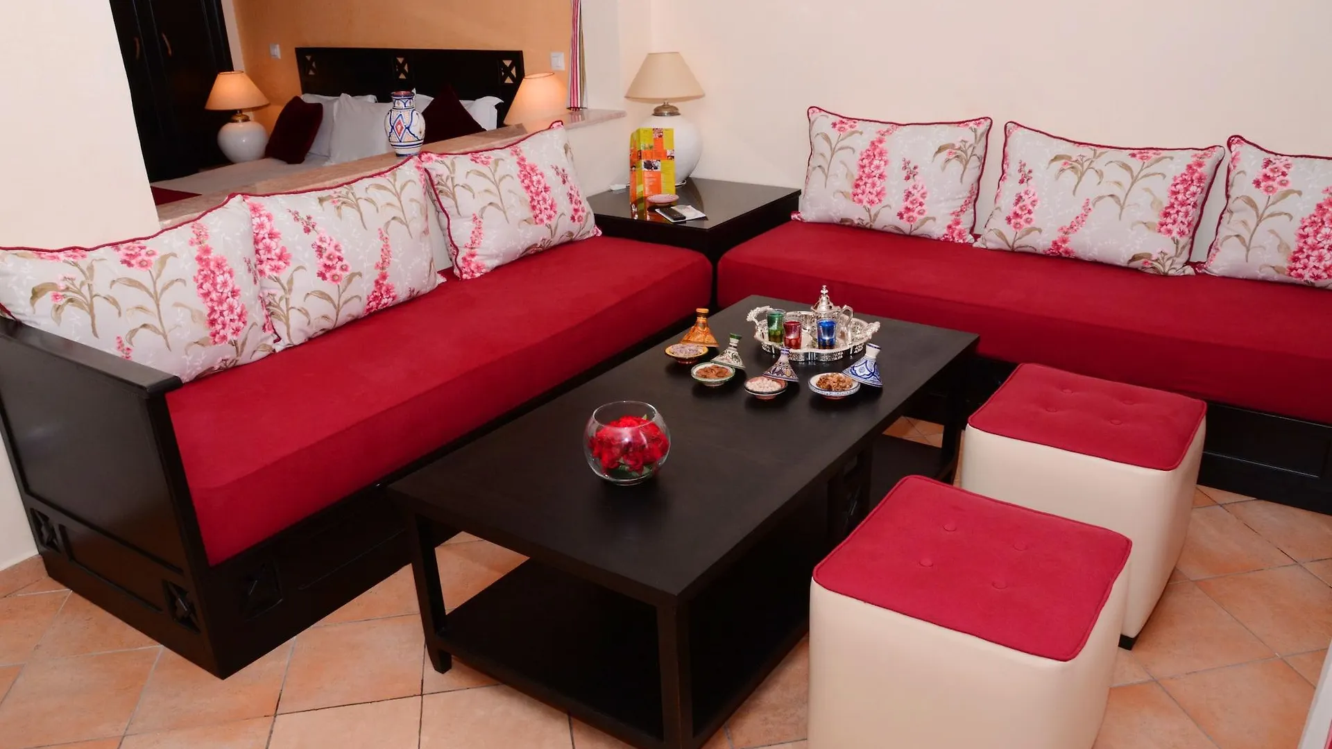 **** Lägenhetshotell Golden Beach Appart'Hotel Agadir Marocko